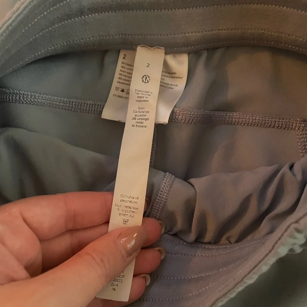 Lululemon Powder Blue Softstream Pants - Picture 2 of 4